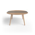 Kulatý rozkládací jídelní stůl Eat Round Ø115 či 140 cm s přídavnou deskou 