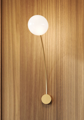 Nástěnná lampa Filo výška 100 cm