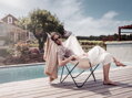 Křeslo Outdoor Sunbrella Butterfly Chair – Sunshine Mariposa / motýlí křeslo