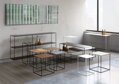 Konferenční stolek Slim Irony Table 41x41 cm