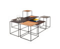 Konferenční stolek Slim Irony Table 31x31 cm