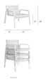 Křeslo Stack Lounge Chair