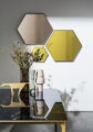 Zrcadlo Visual Hexagonal 