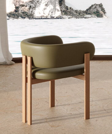 Jídelní křesílko Bay Wood Armchair