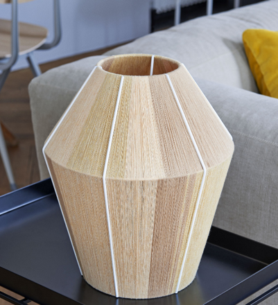 Stojací / stolní lampa Bonbon shade 320 / yellow-melange