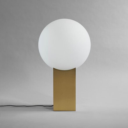 Stojací lampa Hoop Floor Lamp - Brass