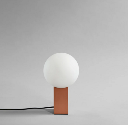 Stolní lampa Hoop Table Lamp - Rose Metal