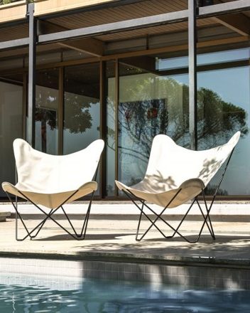 Křeslo Outdoor Sunbrella Butterfly Chair – Sunshine Mariposa / motýlí křeslo