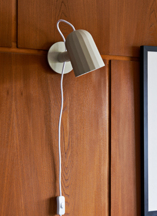 Nástěnná lampa Noc Wall / Off white
