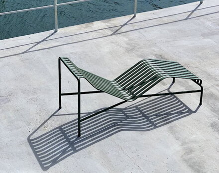 Lehátko Palissade Chaise Longue Olive