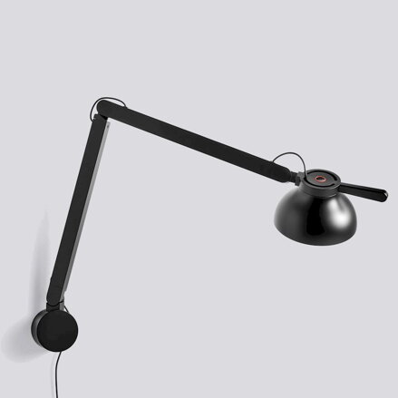 Nástěnné světlo Pc Double Arm W. Wall Bracket, Soft Black
