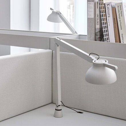 Stolní lampa Pc Double Arm W. Table Insert, Ash Grey