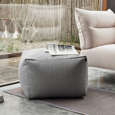 Taburet Pouf Grey Sprinkle