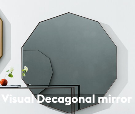 Zrcadlo Visual Decagonal 160x152
