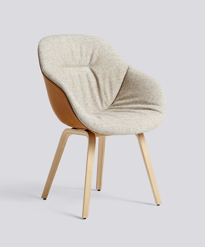 Židle AAC 123 Soft Duo s čalouněným sedákem