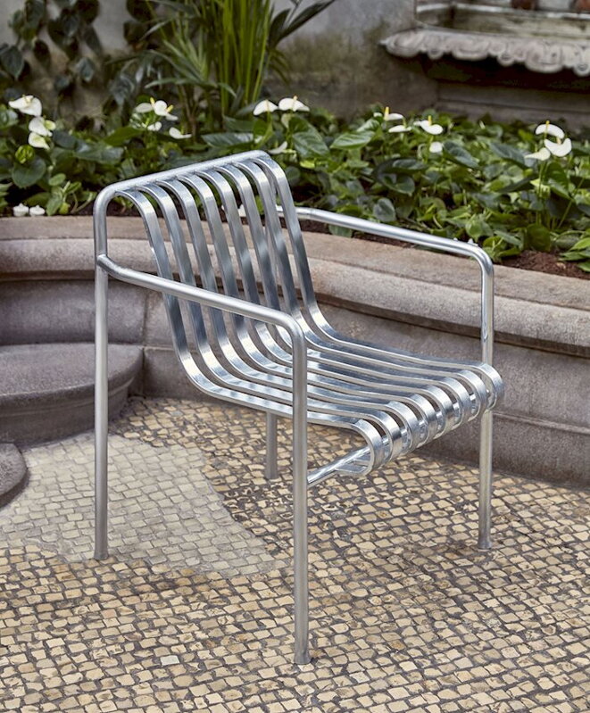 Židle Palissade Dining Armchair Hot Galvanised
